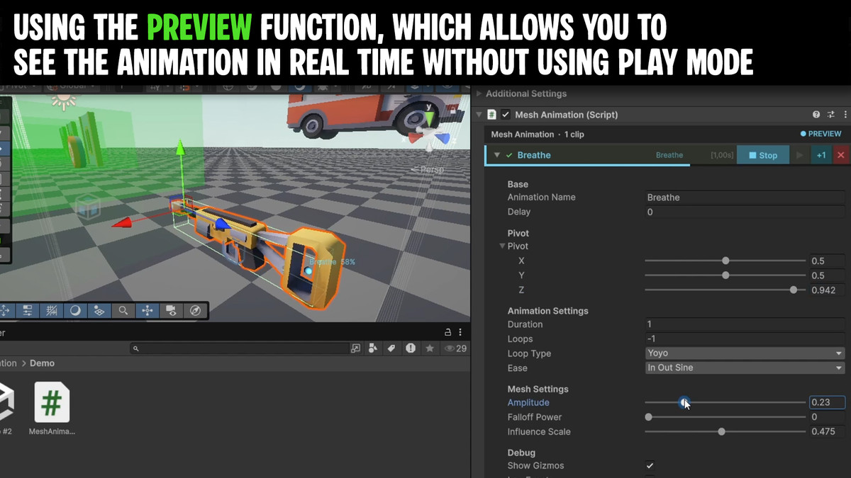 Mesh Animation for Unity