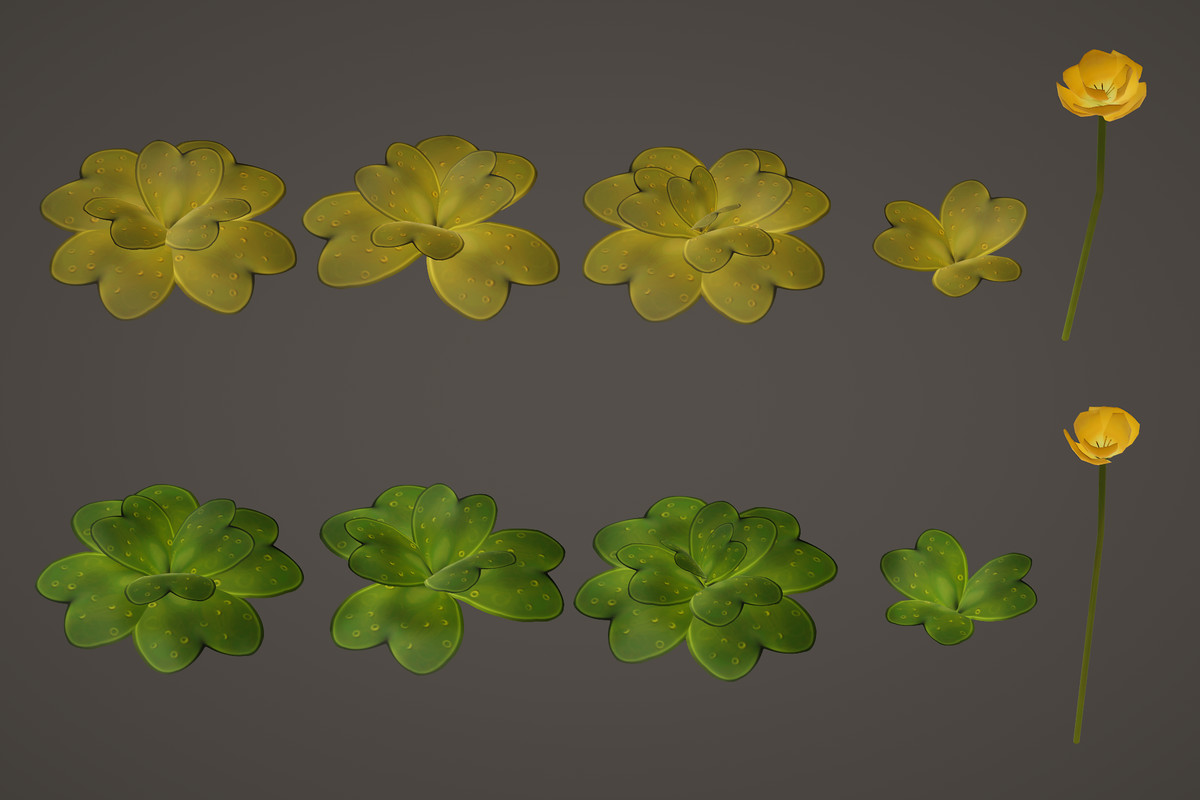 Ruins Forest Environment