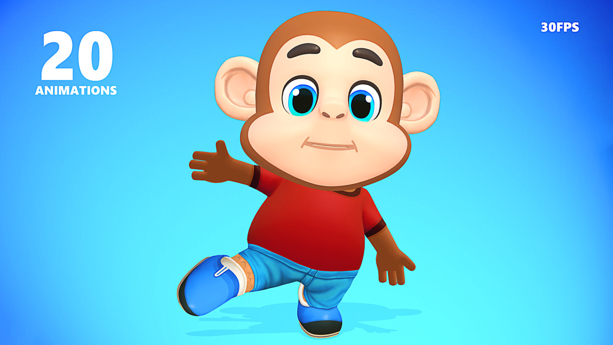 Monkey Chimp Animated