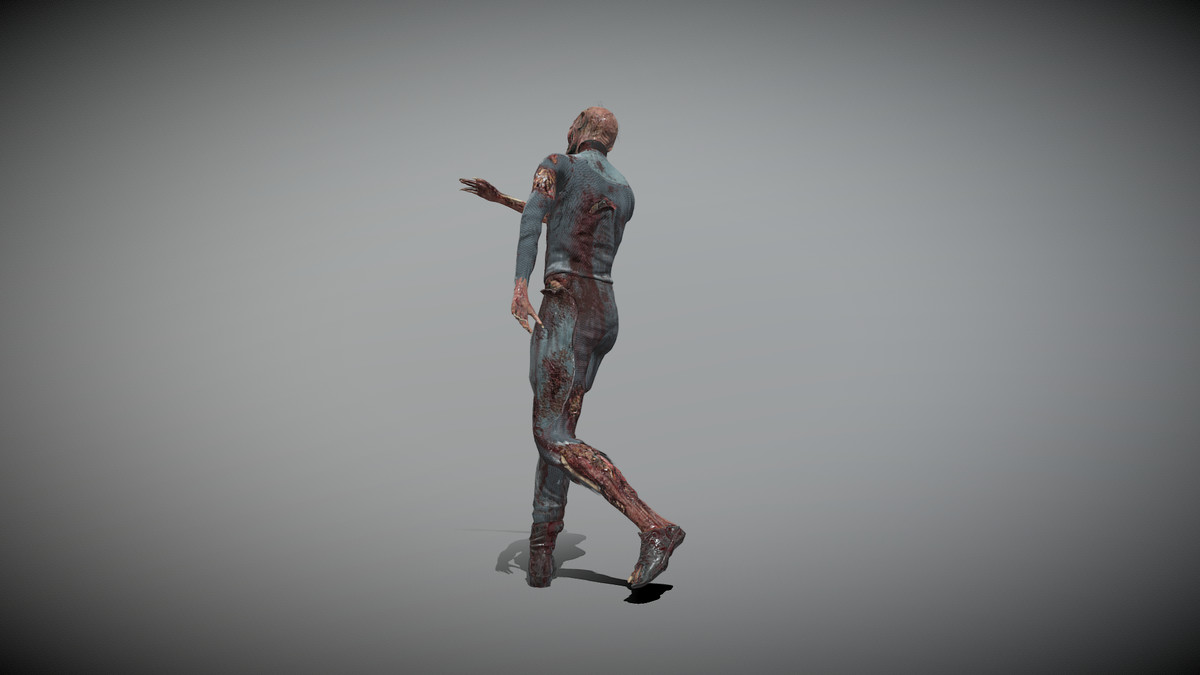 Zombie Animation Root Motion Basic Pack