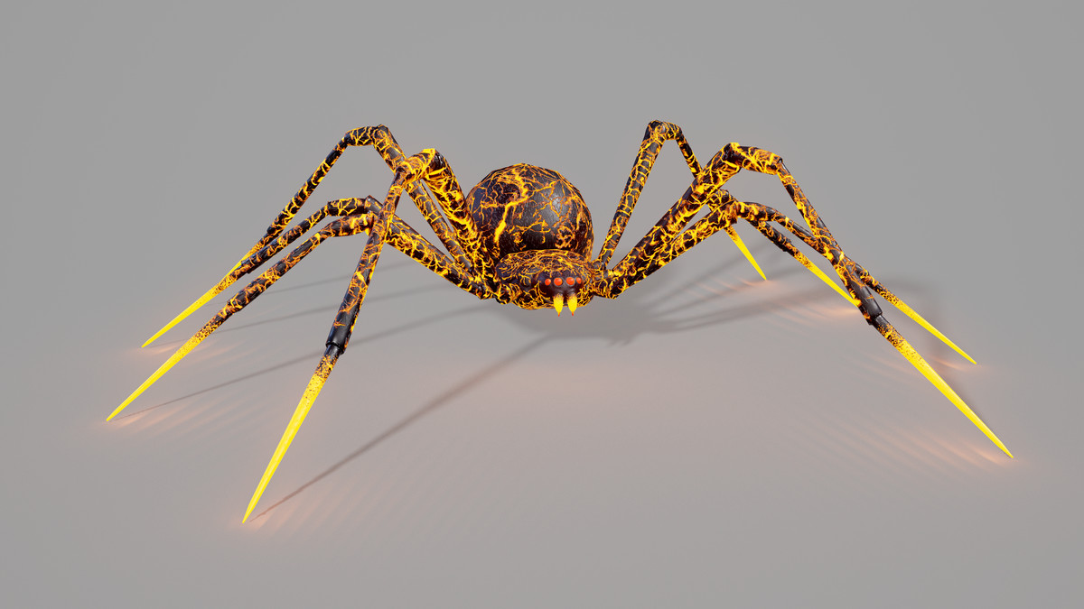 Stylized Spider Creatures Pack