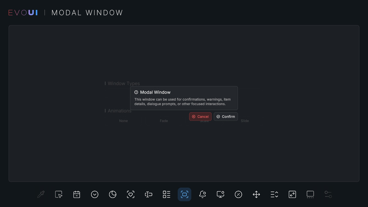 Evo UI - Modern UI Framework