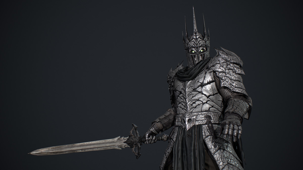 Hollowed Knight - Dark Fantasy Character