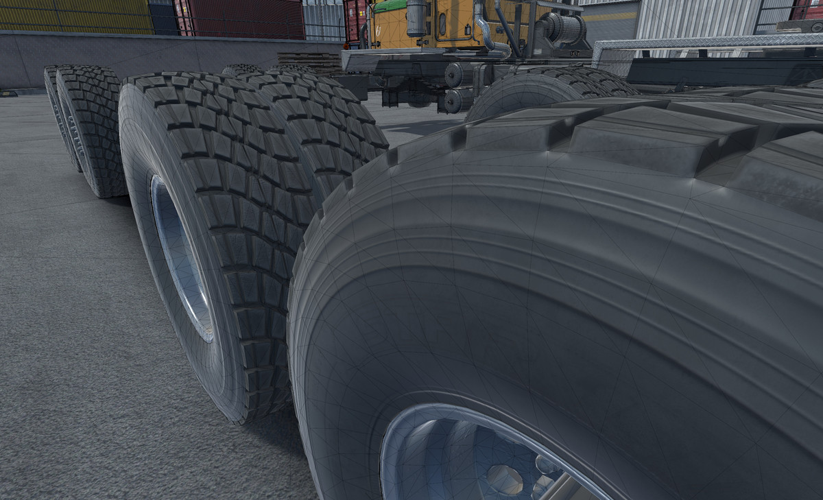 Twinsteer heavy truck