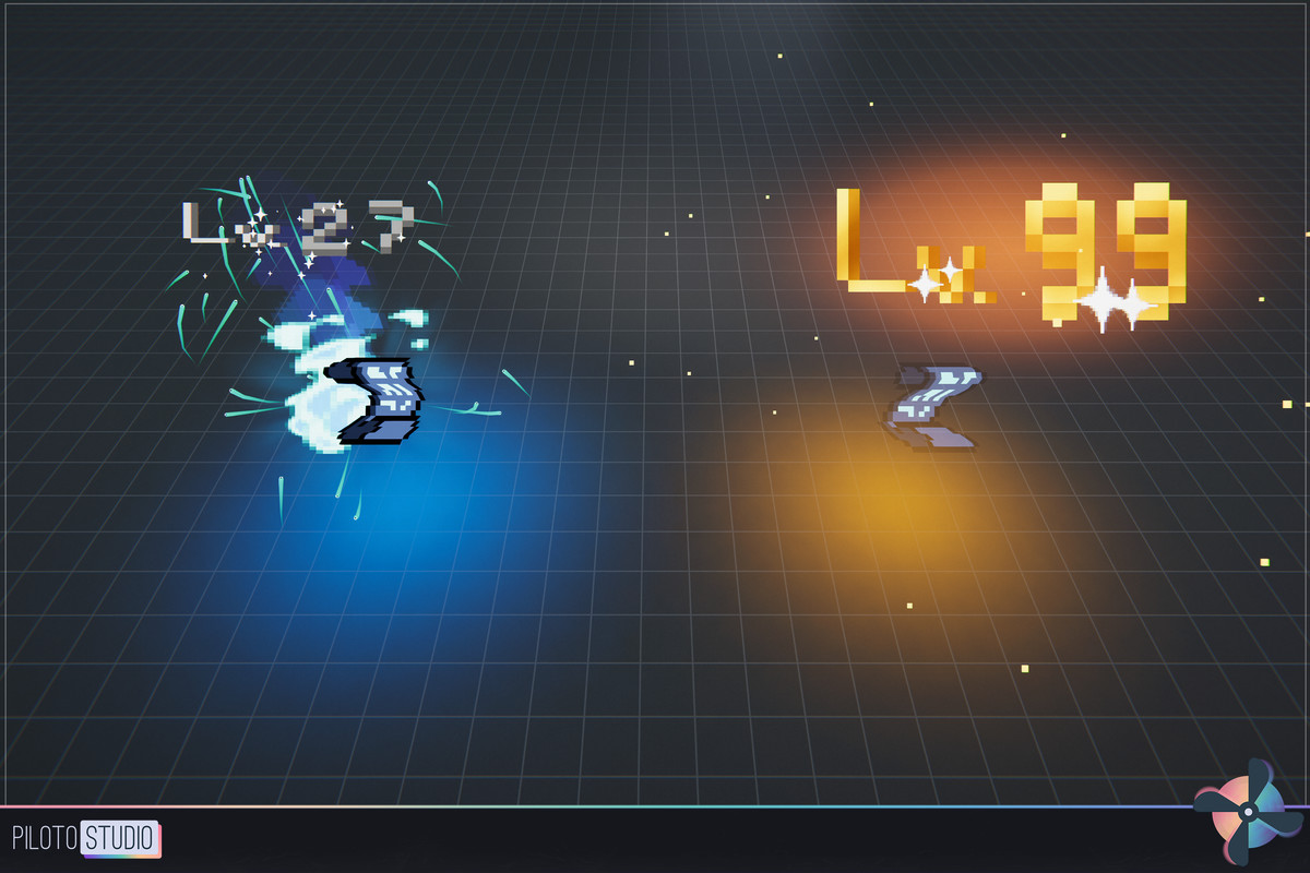 Arcade Pixel Retro Stylized VFX Starter Kit