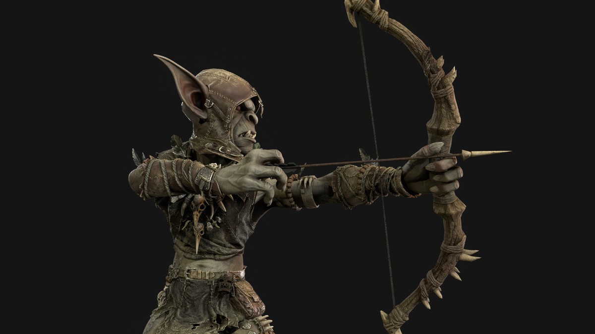 Goblin Archer Game Ready