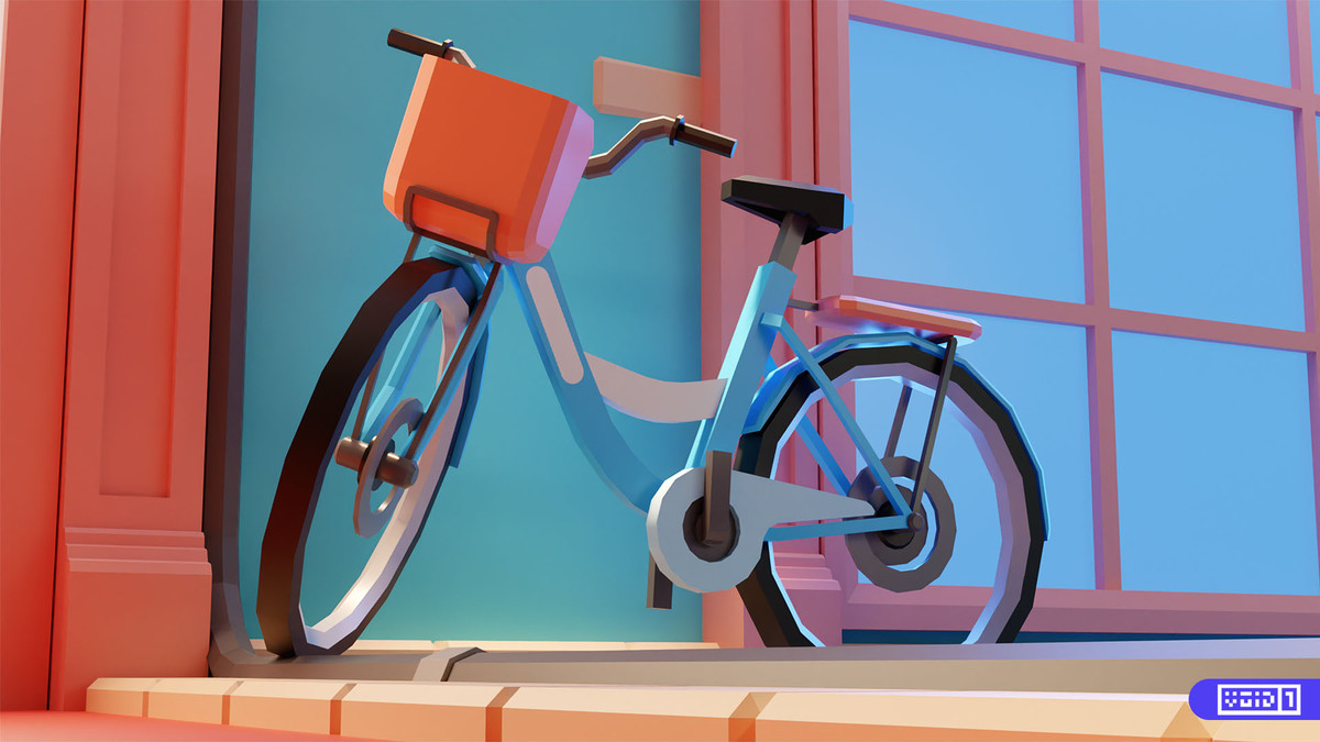Low Poly Bike Models