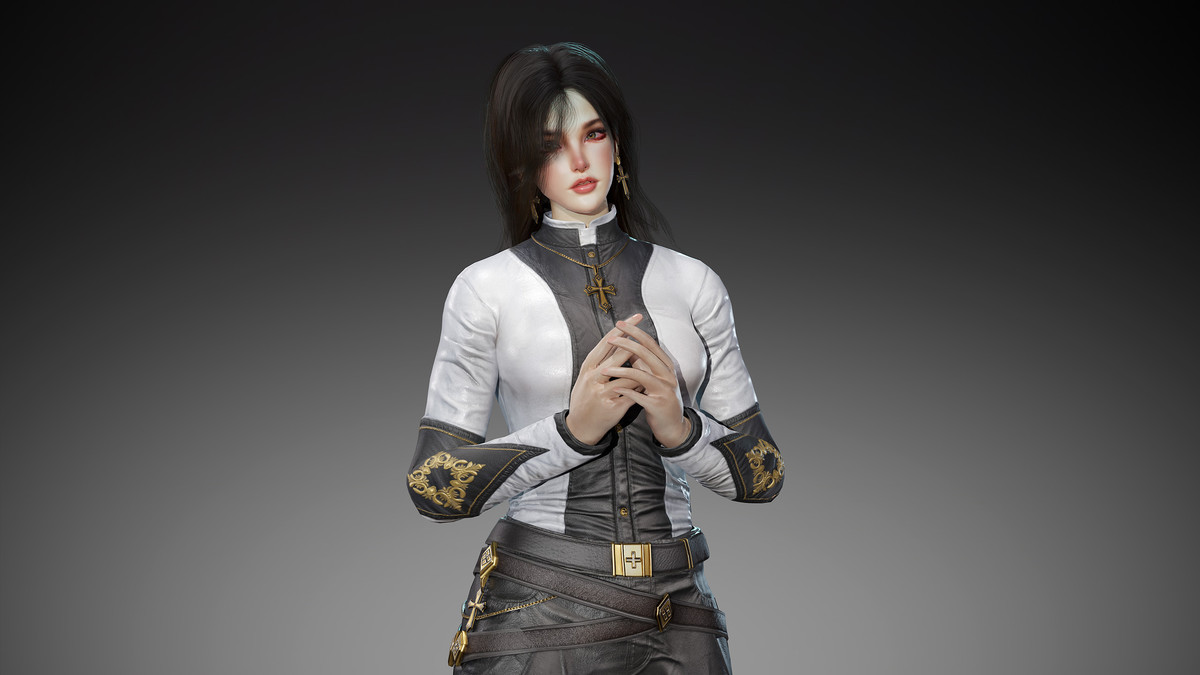 Girl Nun