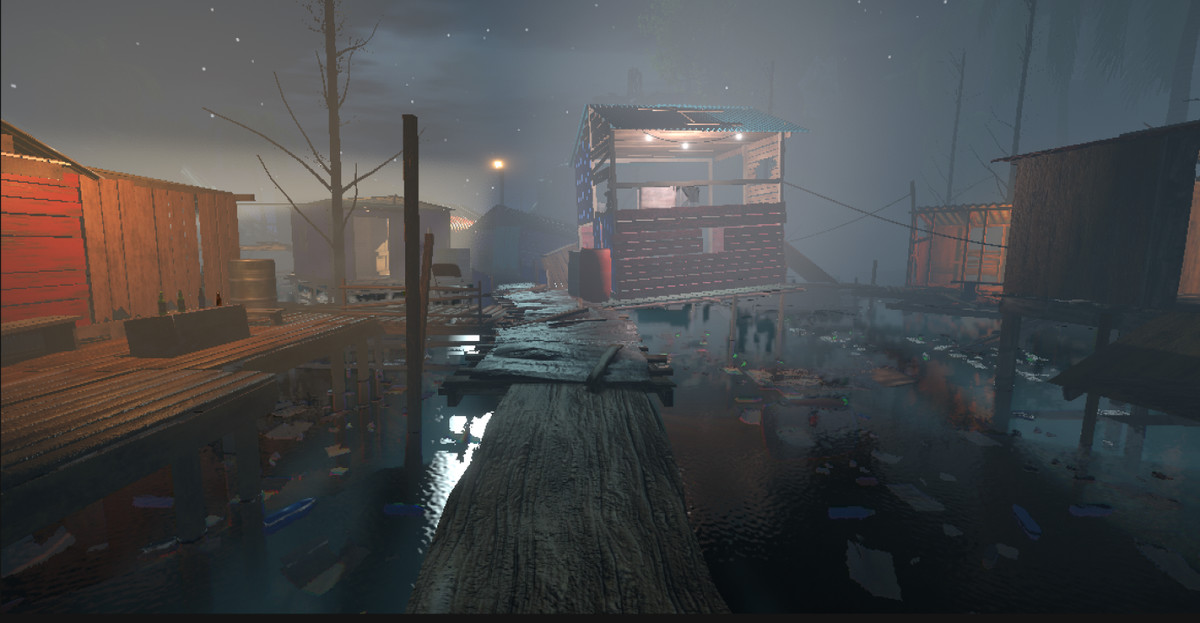 South Pacific Island - Map