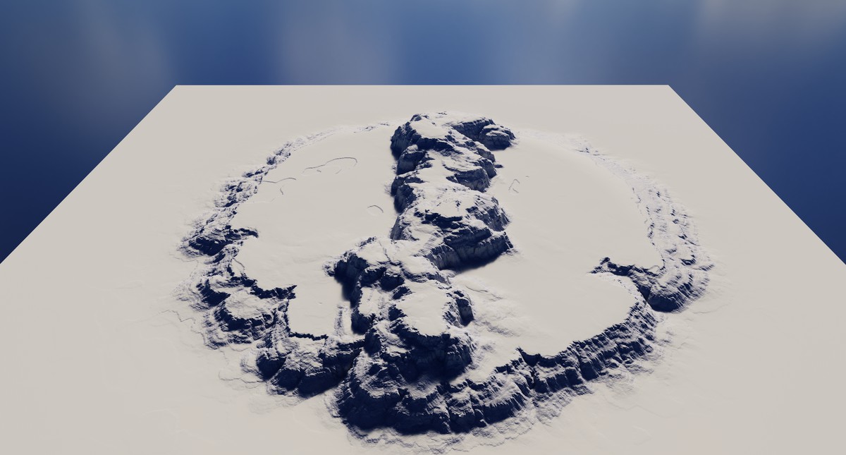Terraced Canyon Shapes - StampIT!