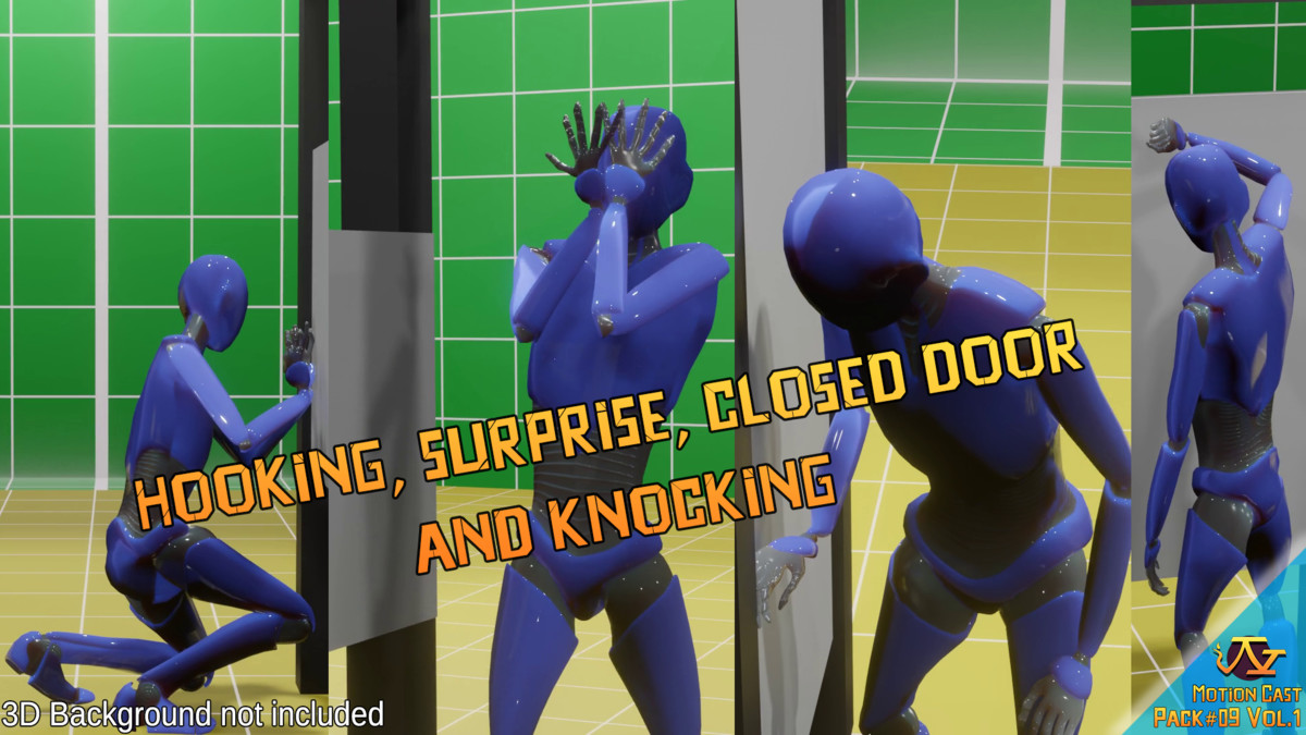 Open Door animations (Motion Cast#09 Vol.1)