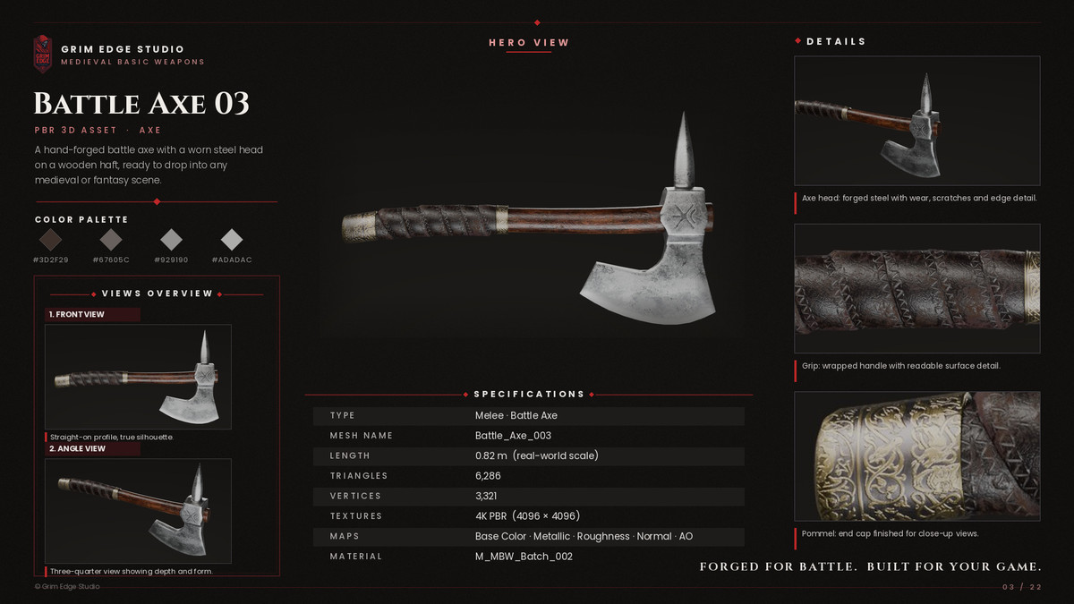 Medieval Basic Weapons