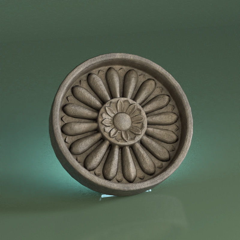 Korean Traditional Roof Tiles (Sumaksae) Set.