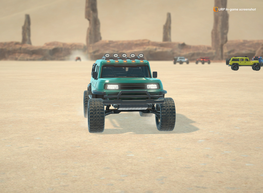 Adventure 4x4 - Heavy Duty Off-Road SUV Vehicle Physics
