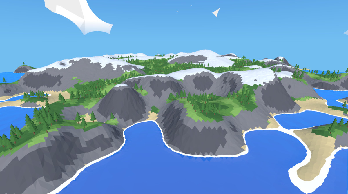 Facet: Low Poly & Blocky Terrain Editor