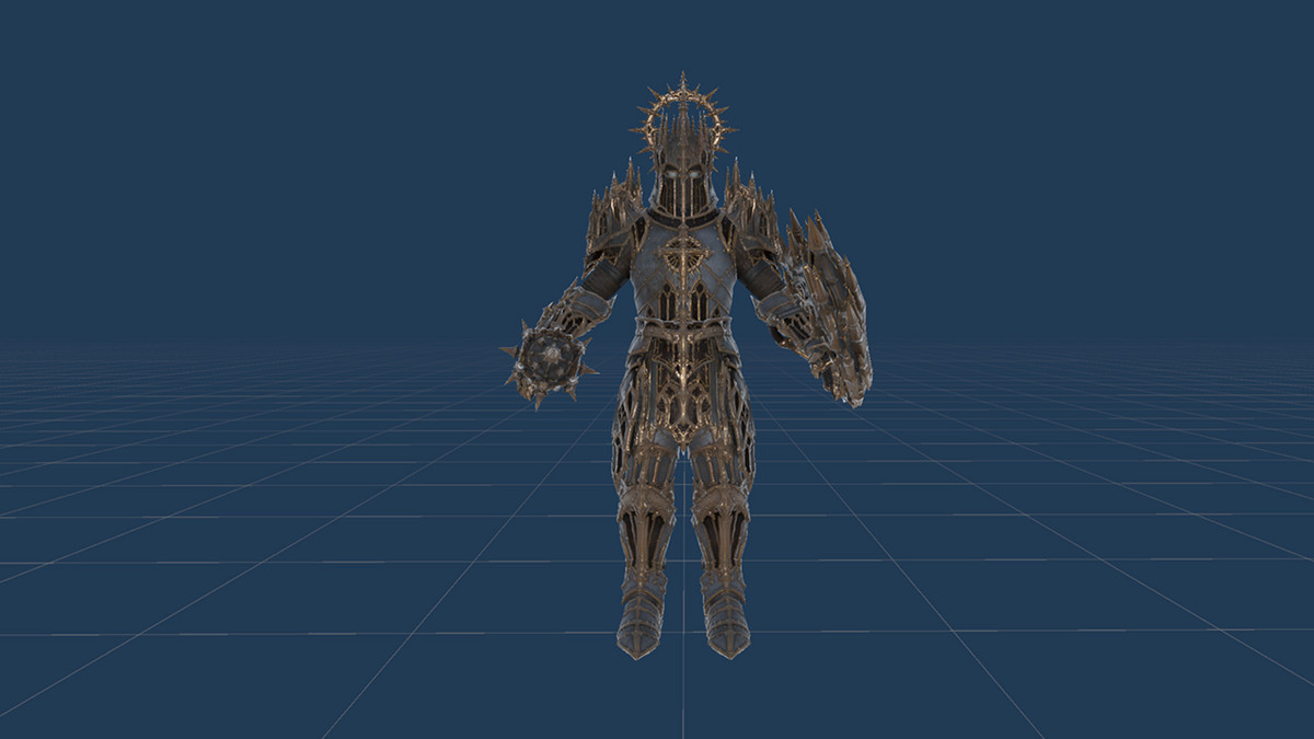 Cathedral Guardian - Dark Fantasy Boss