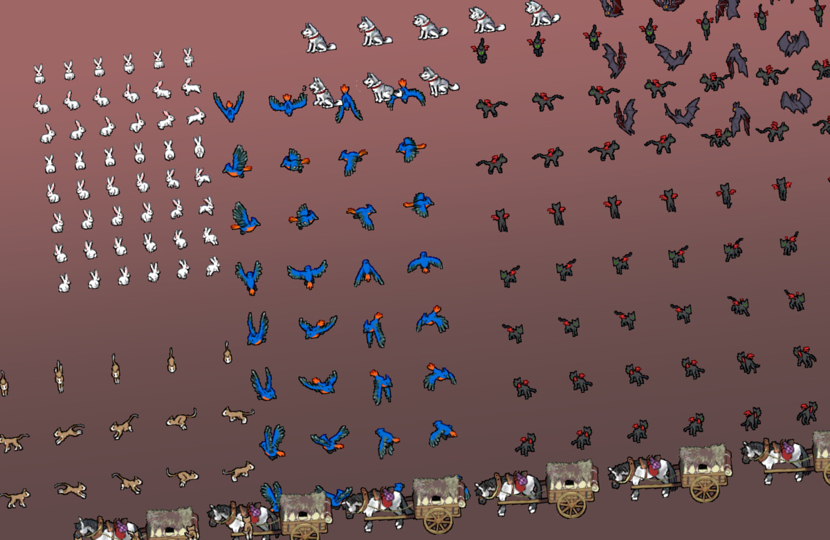 2D Fantasy RPG - Characters - Combats - Tilesets - Pixelart FULL BUNDLE