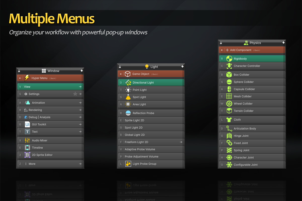 Hyper Menu - Upgrade Main Menu | Create Your Workflow