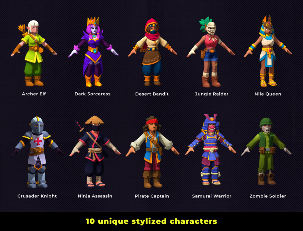 Stylized Character Bundle