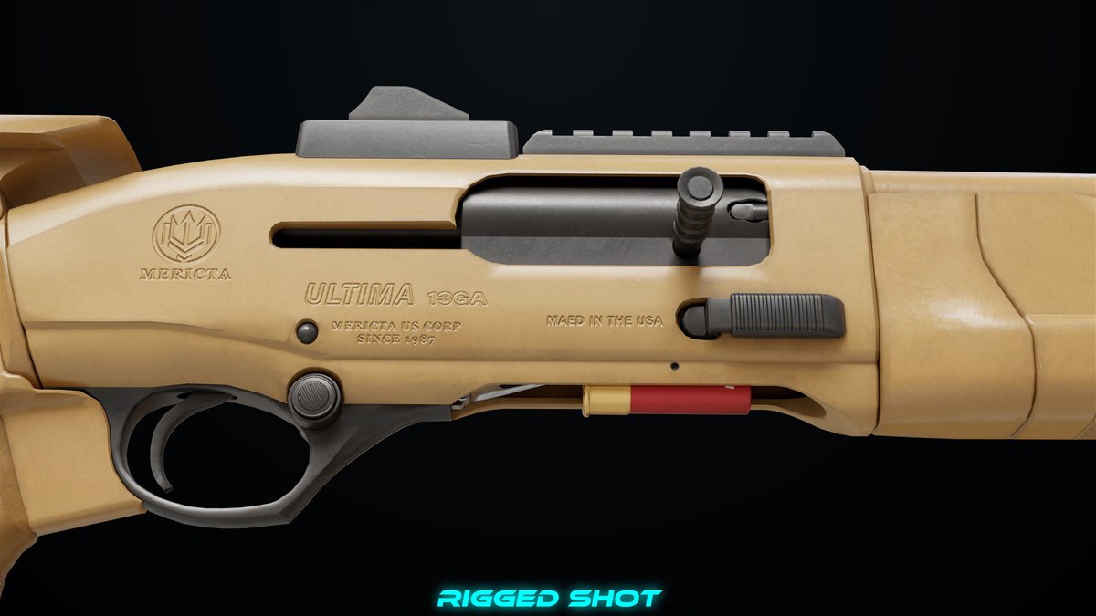 Shotgun Collection 01 URP HDRP Textures