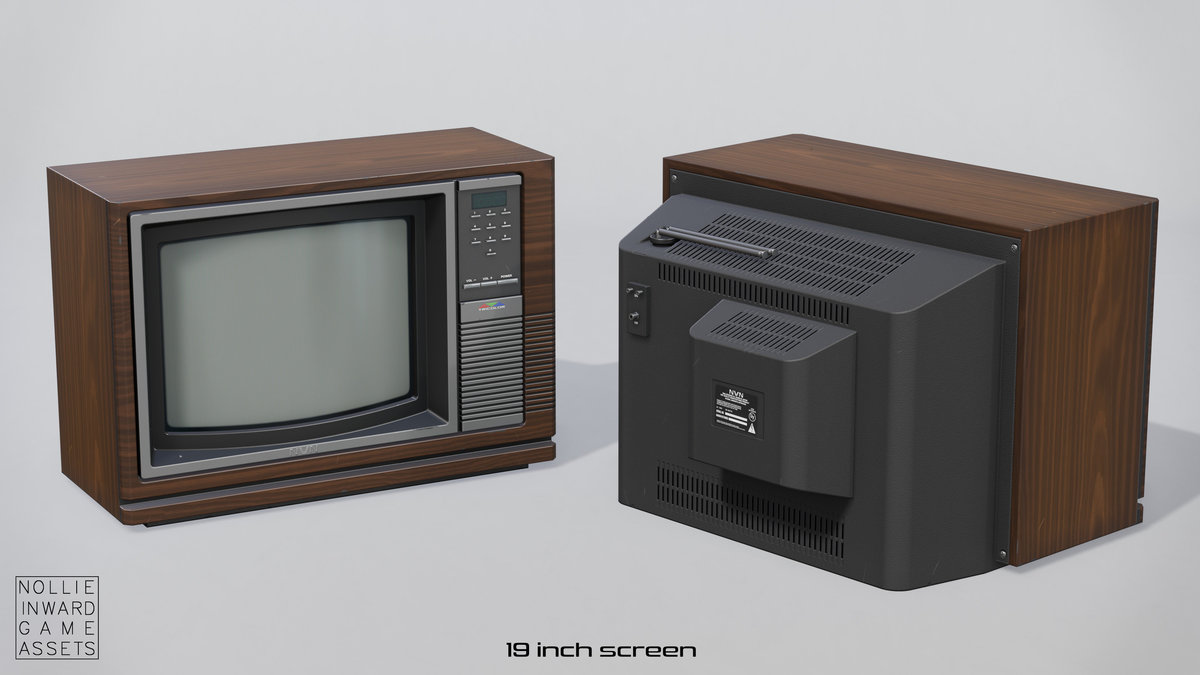 80s TVs Vol.5 Big Tabletop TVs
