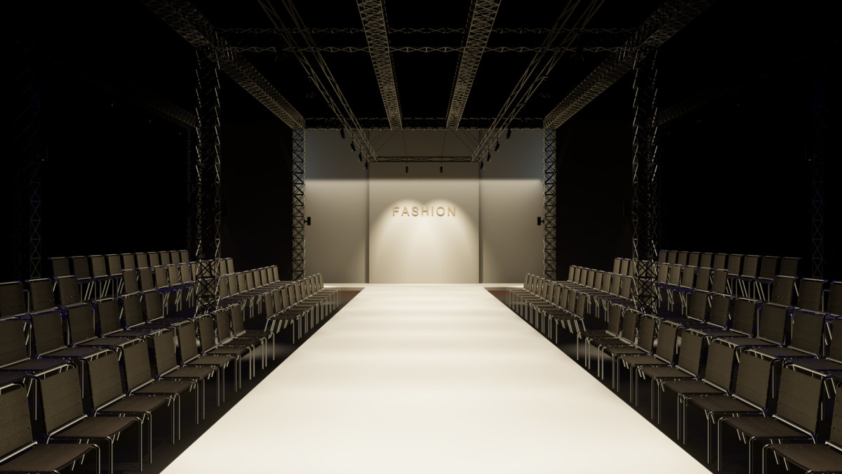 Big Fashion Show Hall - Tiered Runway Venue