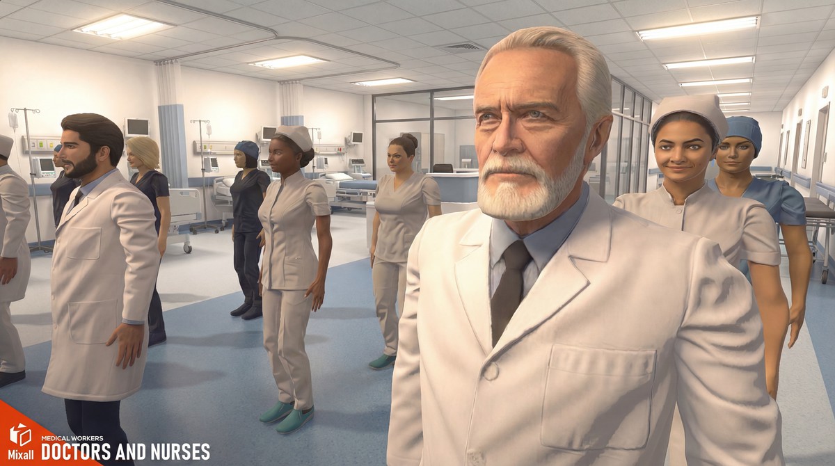 47 Medical & Lab Characters