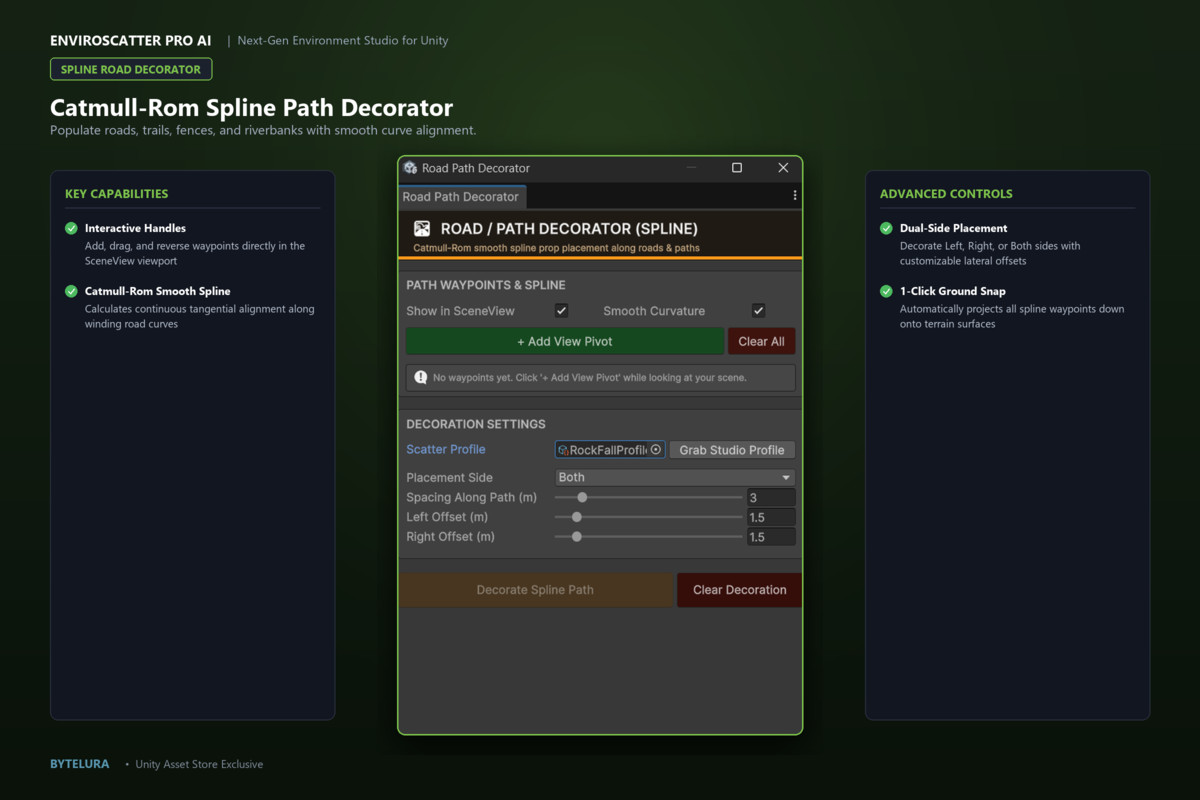 EnviroScatter Pro AI — Next-Gen Environment Generation & Smart Scatter Studio