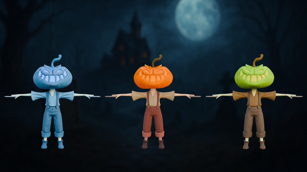 Stylized Fantasy Enemy NPC Bundle 01 by AKE