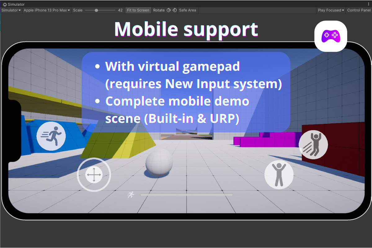 MFPC - Modular First Person Controller