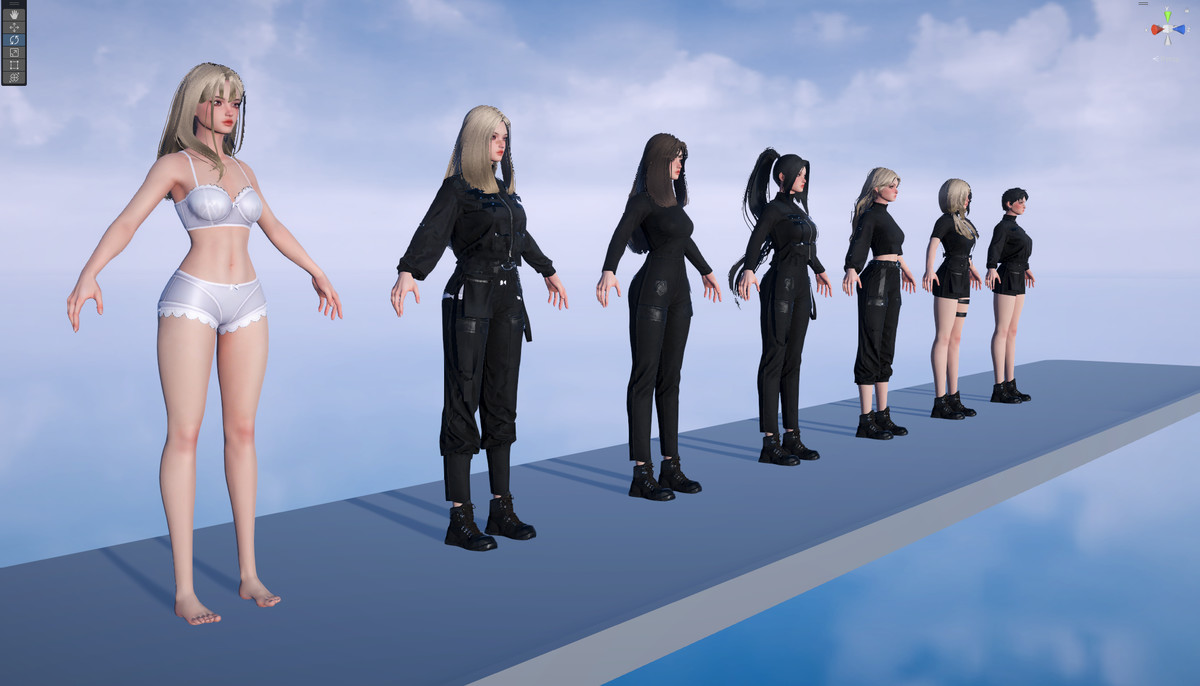 Techwear Girls