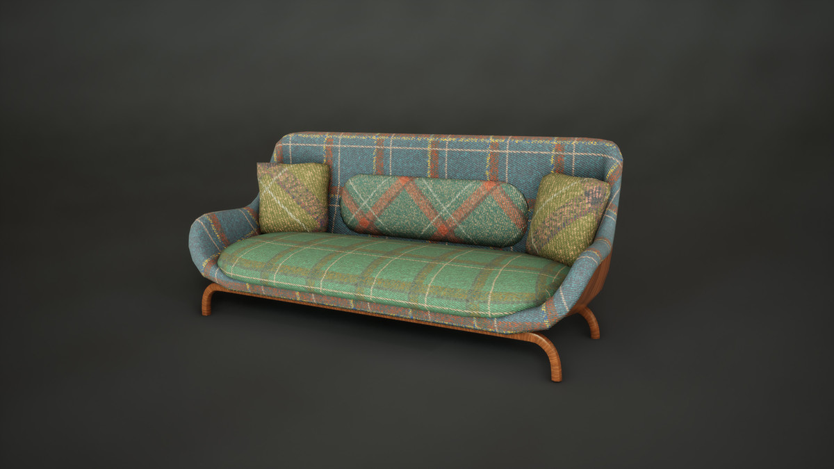 Upholstered Furniture Pack - Customizable 4K PBR Seating Collection Vol.01.