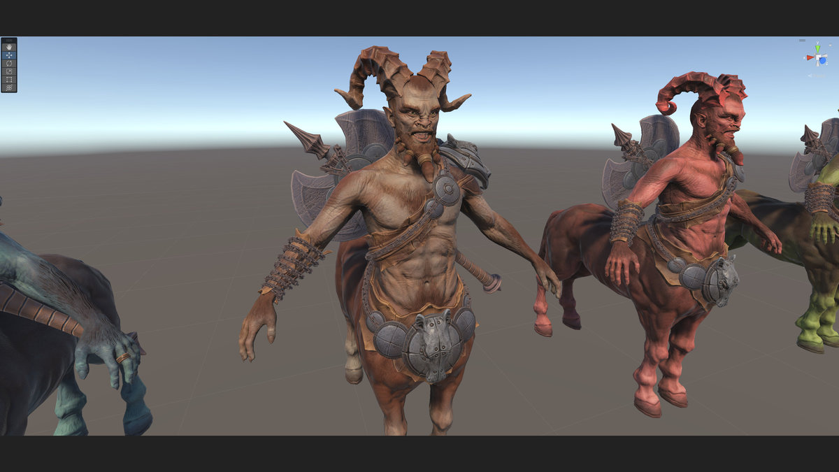 Barbarian centaur
