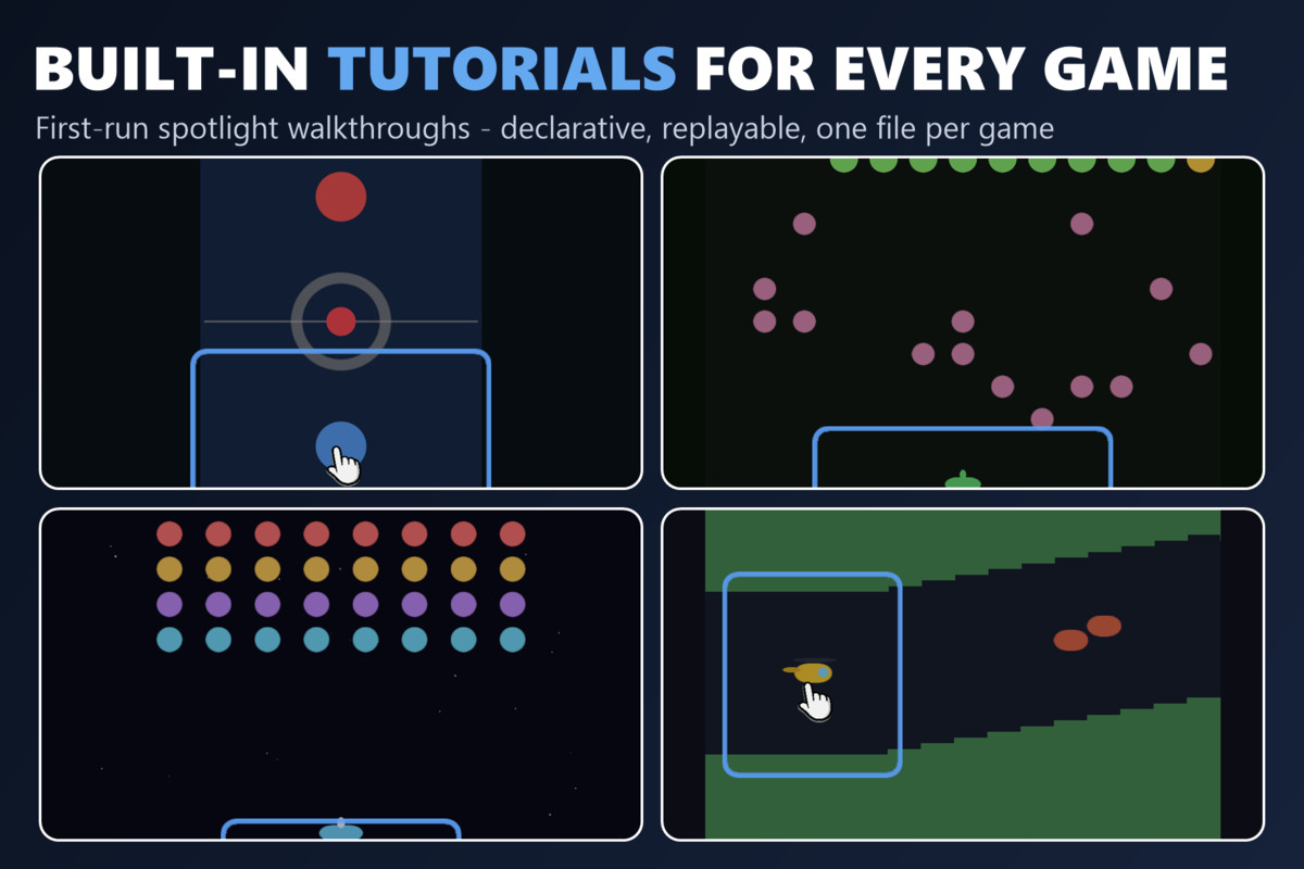 Mini Game Templates Arcade 2.0 - 10 Arcade Starters for Unity