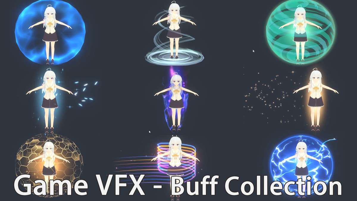 Game VFX - Character Aura Effects Pack