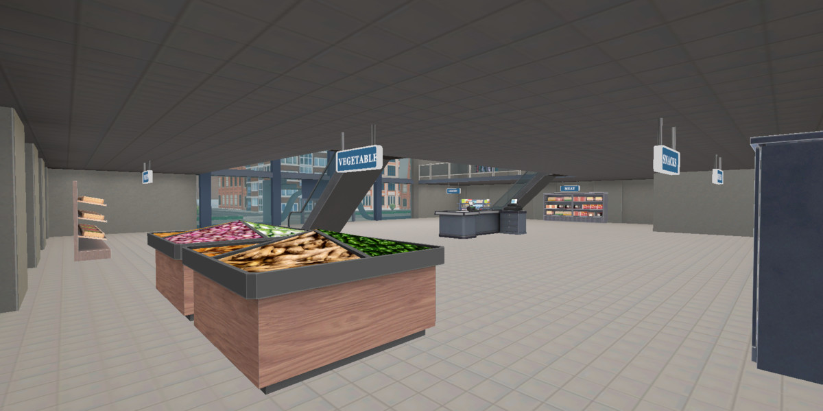 Mega Mall /Super Market (Realistic 3D Environment for Unity)