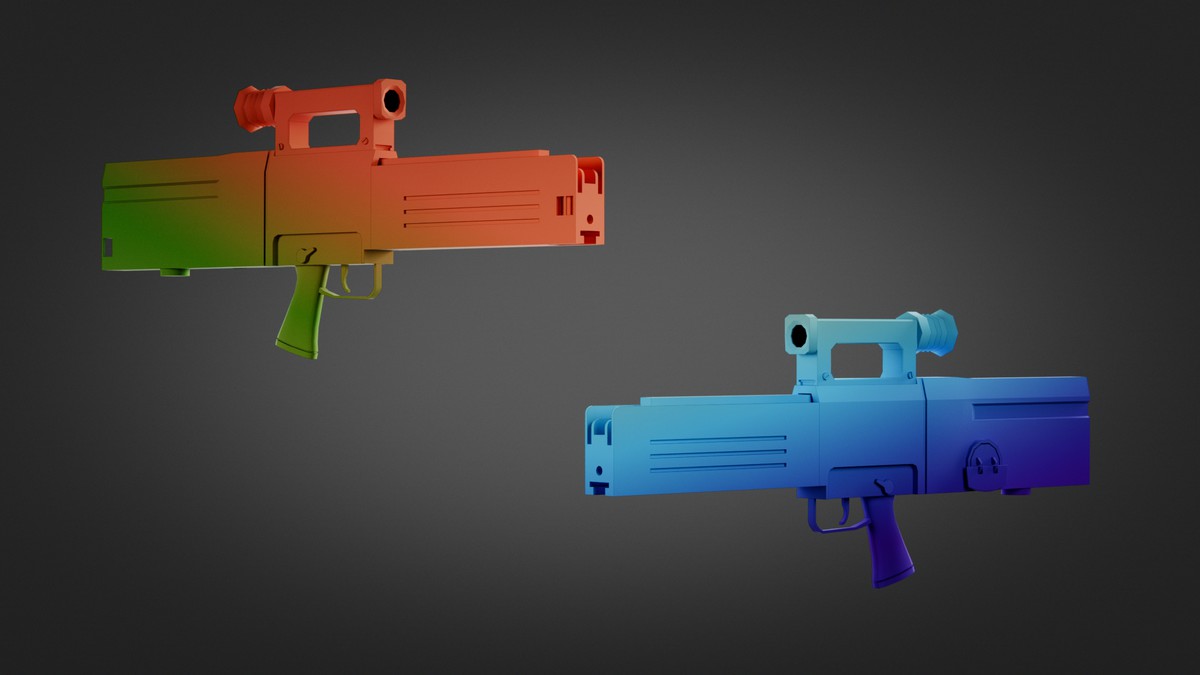 Weapon Gradient Skins Pack — 368 Variations
