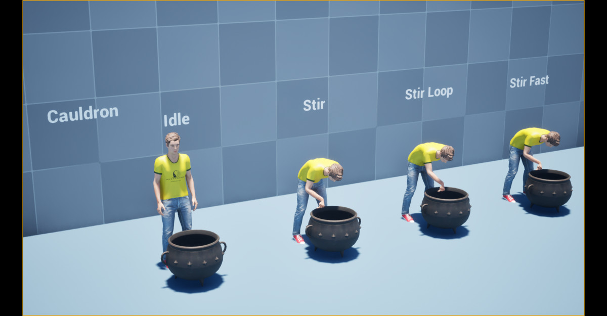 Potion Brewing Animation