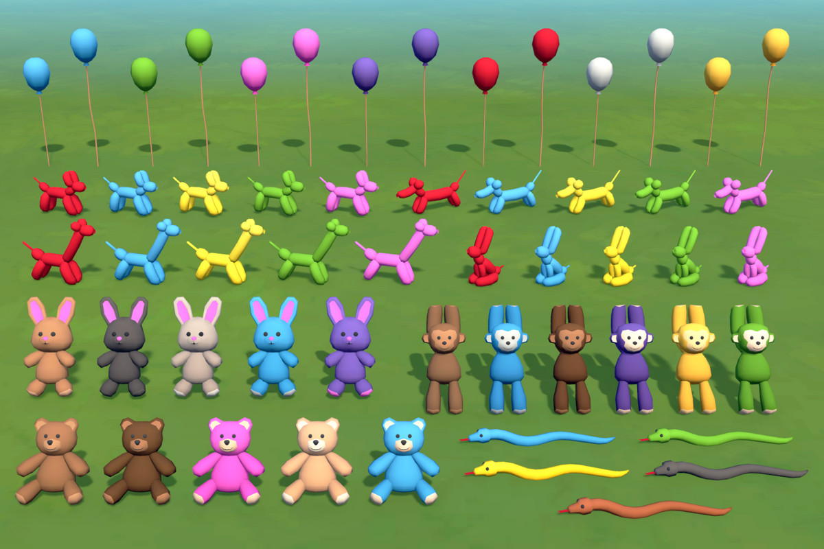 Low Poly Circus & Carnival Pack