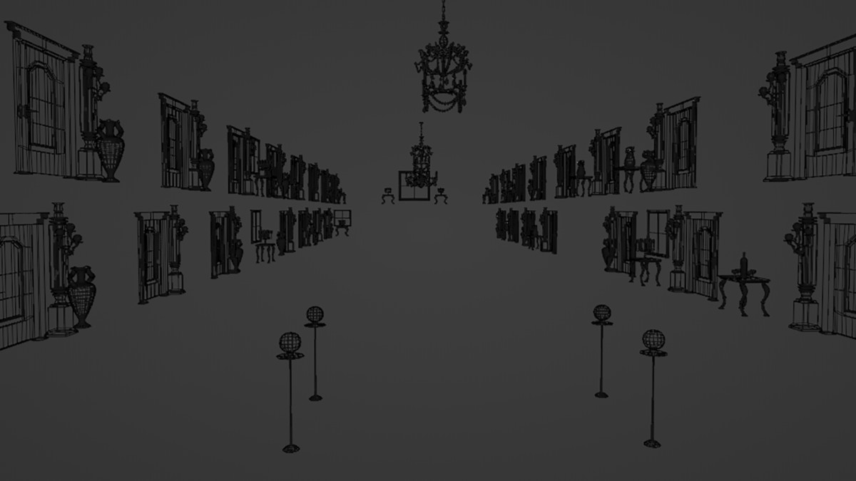 Elegant Interior Decor 3D Models Pack