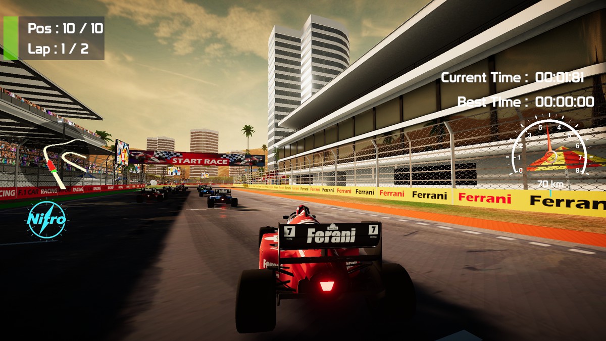 F.1 Racing Game 2