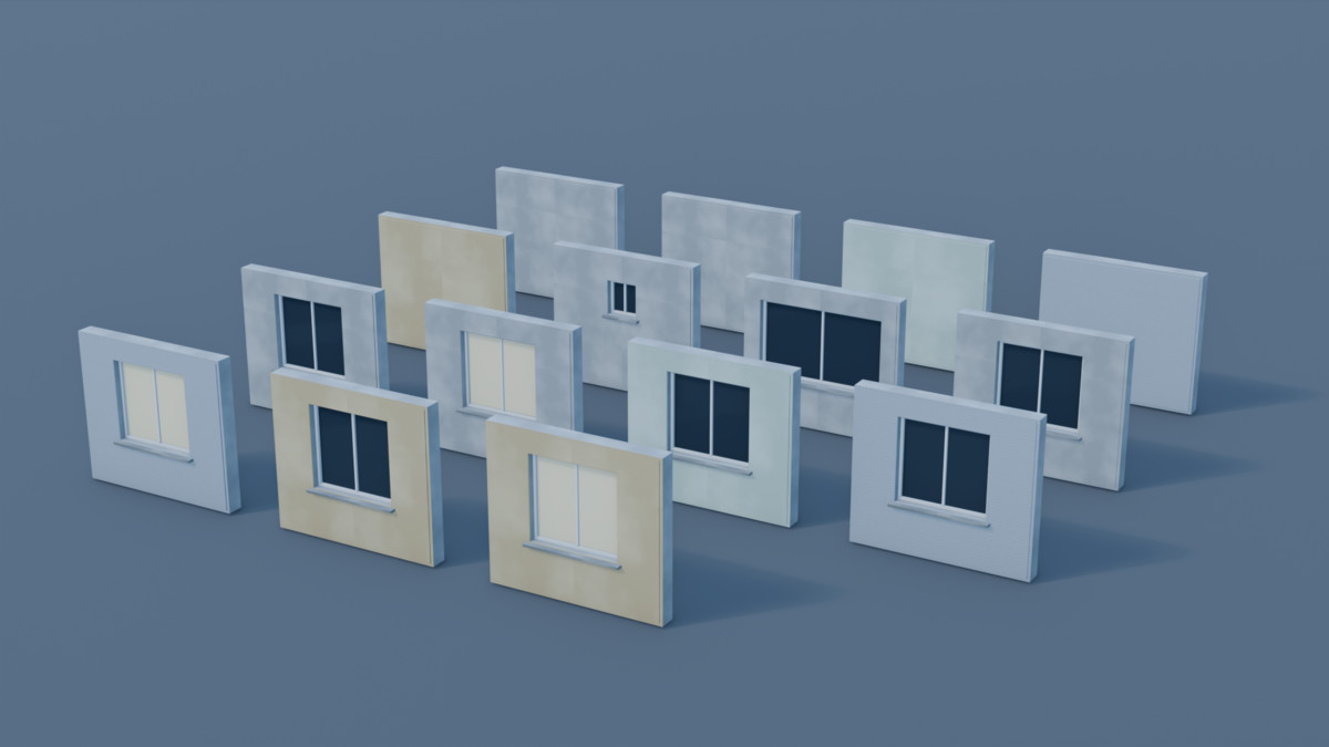 Soviet Panel Block Estate — Modular Urban Kit