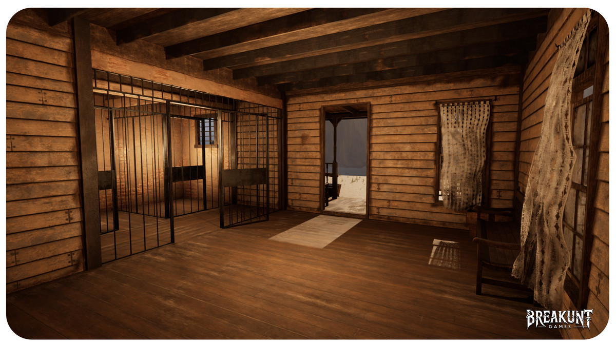 Western Sheriff's Office with Jail - Modular Environment