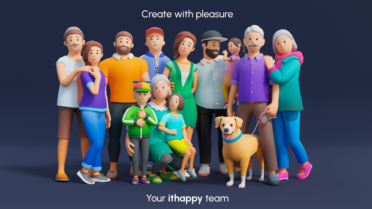 City Characters - Low Poly 3D Models Pack