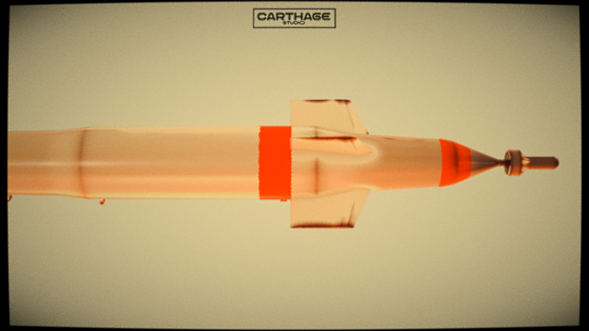 Modular lowpoly Missile & Launcher Pack