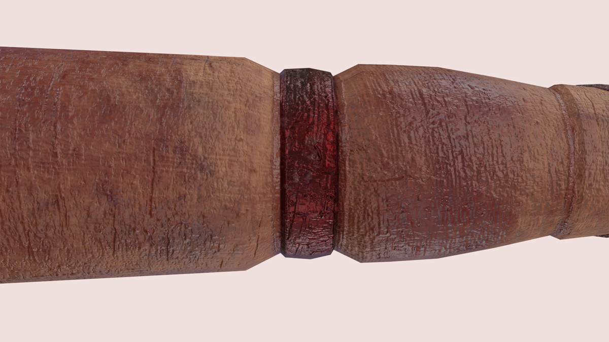 Baseball Bat Blood Weapon URP HDRP Textures