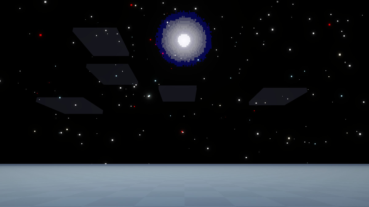 Procedural Pixel Skybox