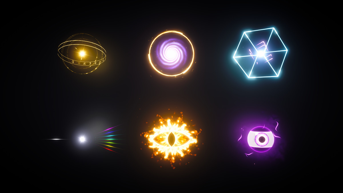 Elemental Orbs VFX - 57 Real-Time Magic Orbs