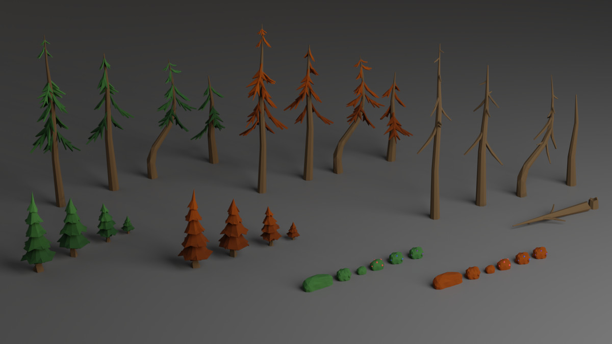 Evergreen Forest - Environment Pack by Soldium