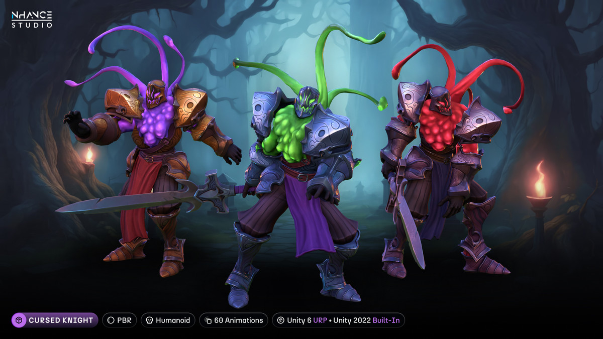 Stylized Fantasy Undead Characters Bundle